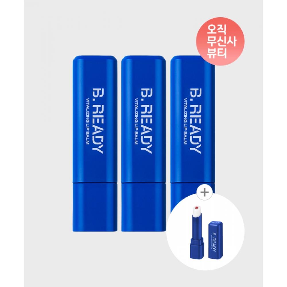 

Be Ready [exclusive Composition] Revitalizing Lip Balm 3 Set No.01 Hwasa Vitality