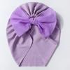 New Children's Hats, Cute Bow Baby Knotted Pullover Hats, Thin Breathable Baby Caps