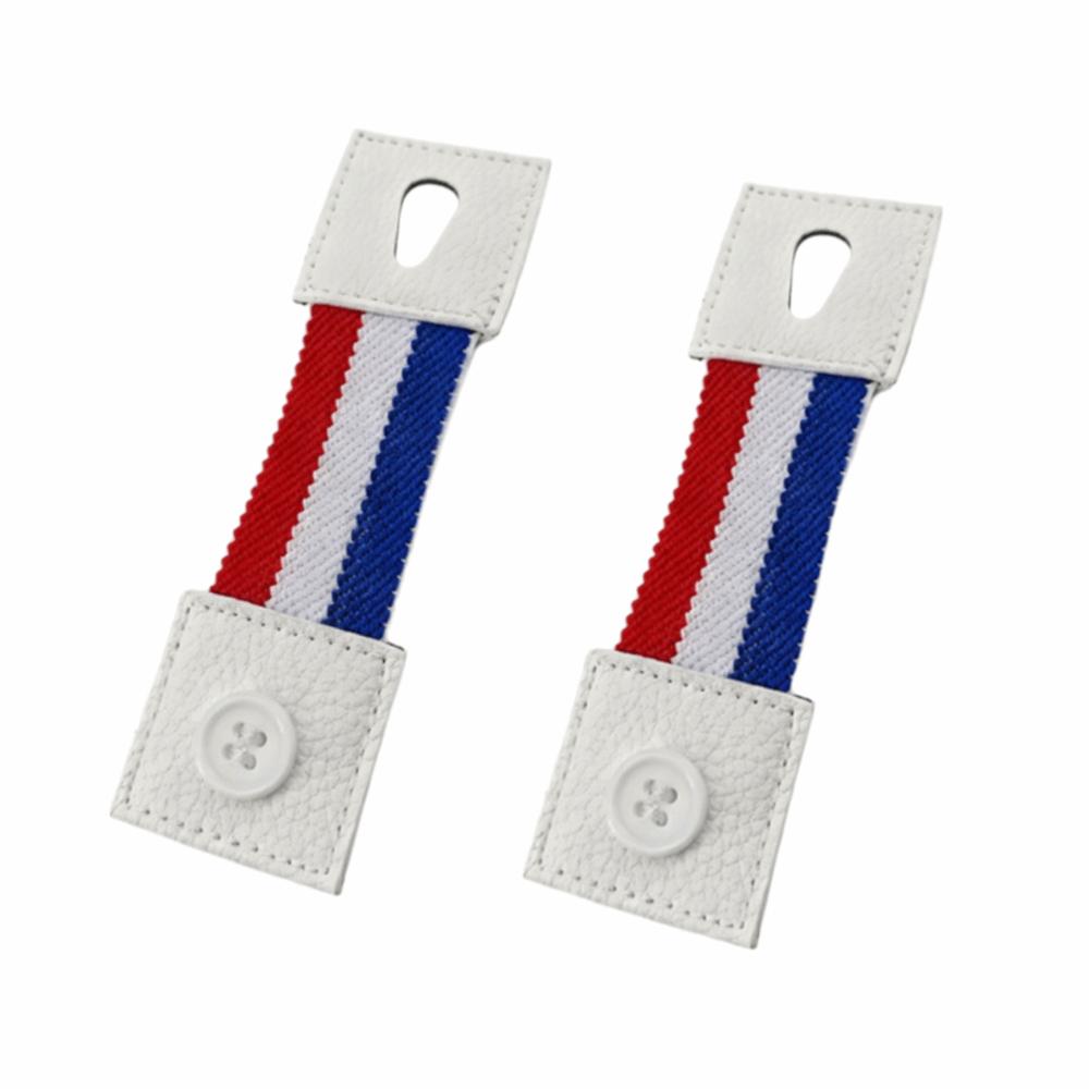 

2Pcs Elastic Women Men Shirt Cuff Holders Cufflinks Adjustable Armband Shirt Sleeve Holder Arm Cuffs Bands Extension Button