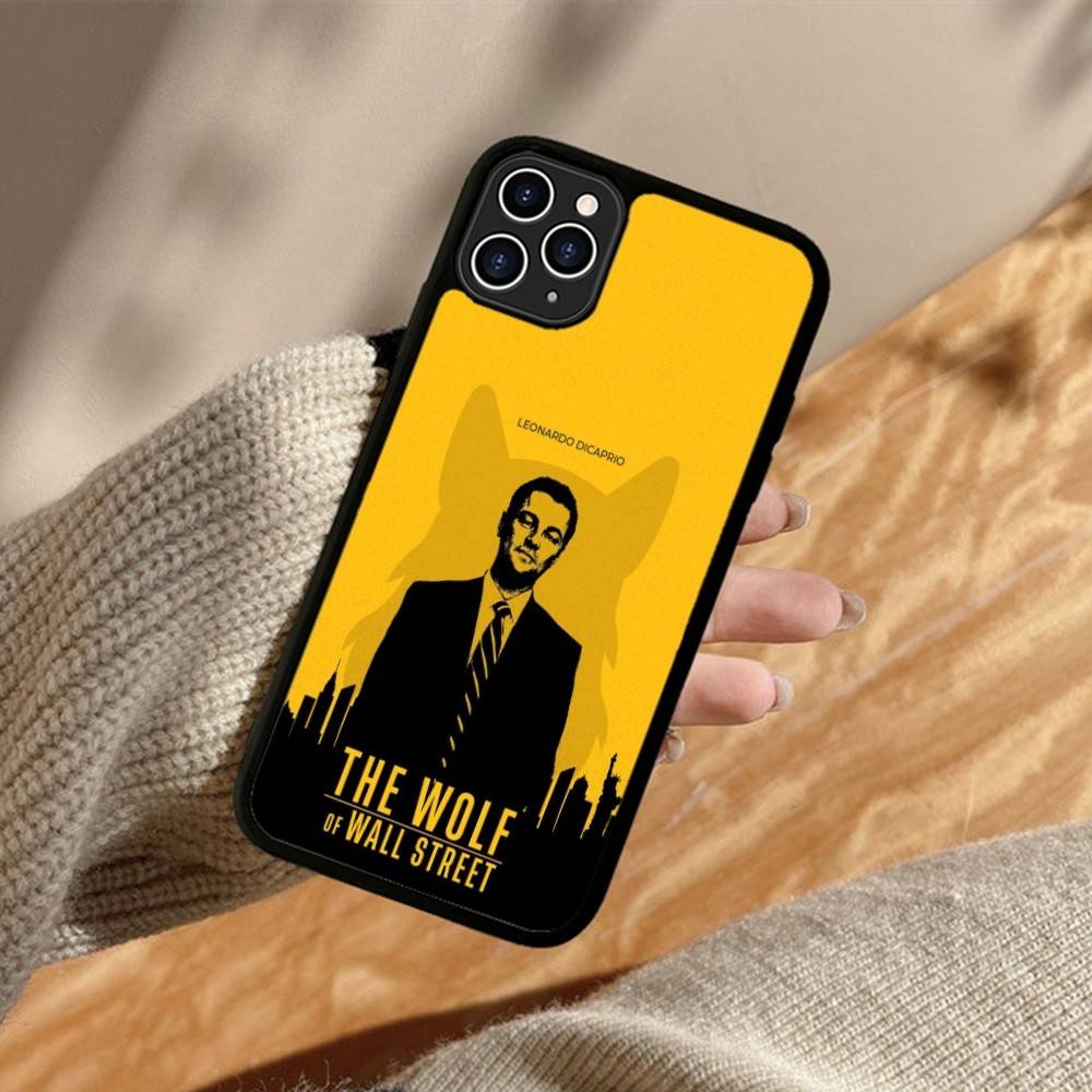 TV The W-Wolf Of W-Wall S-Street For IPhone 17 16 Pro Max Air 15 14 13 12 Mini Plus 11 Hard PC+TPU Phone Back Cover