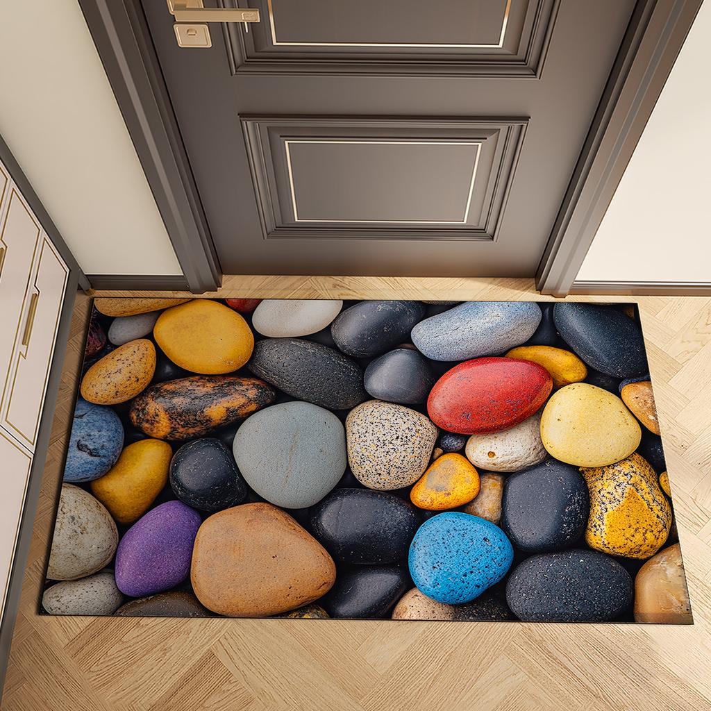 Valentine's Day Doormat Welcome Entrance Door Mat Outdoor Front Room Rugs Foot Mat Hallway Carpet Floor Bath Mats Washable