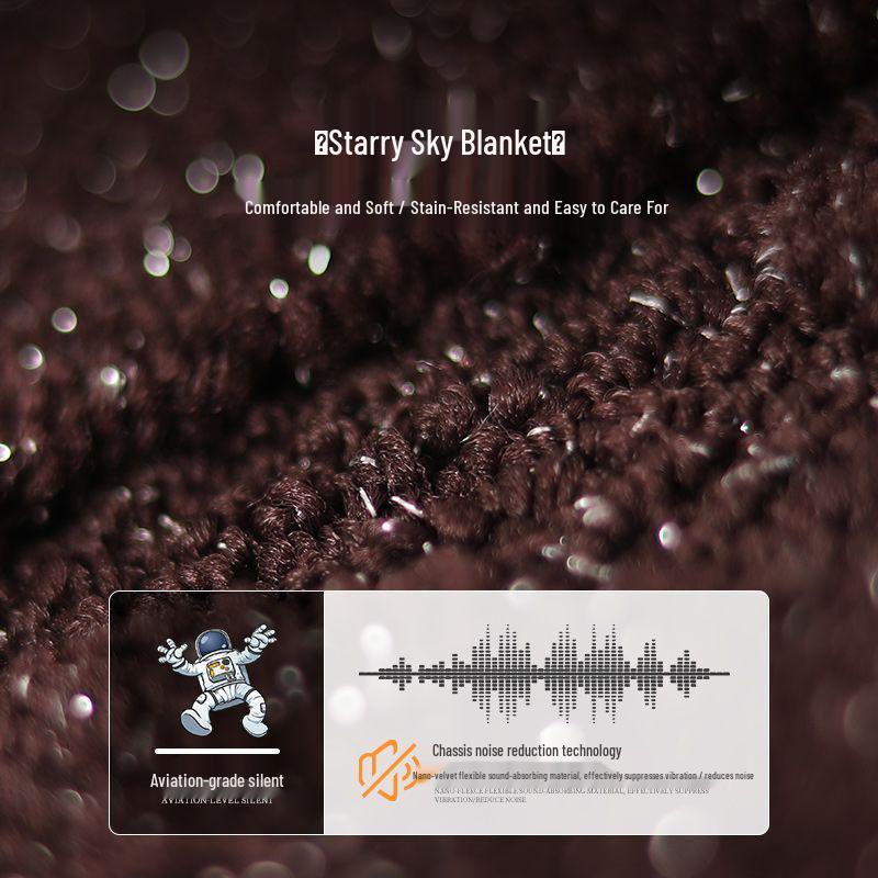 Beijing BJ40 Starry Sky Carpet Loop Pile Car Mats - Non-Slip & Wear-Resistant for Models 14-26.