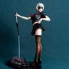 28cm NieR:Automata YoRHa Nr. 2 Typ B 2B PVC Actionfigur Anime Figur Modell Spielzeug Sammlung Puppe Geschenk