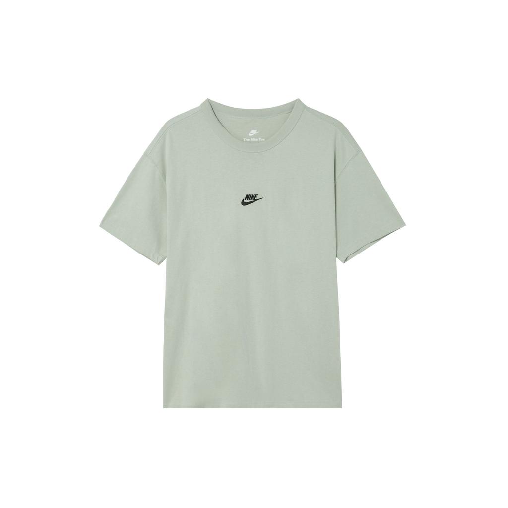Nike Sportswear Premium Essentials Logo Short Sleeve T-Shirt Men Tops Aqua-Blue DO7393-017