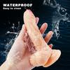 Realistic Dildo Convenient Realistic Penis Safe Use Realistic Penis Toy PVC Waterproof Suction Cup Dildo Toy for Home  Adult