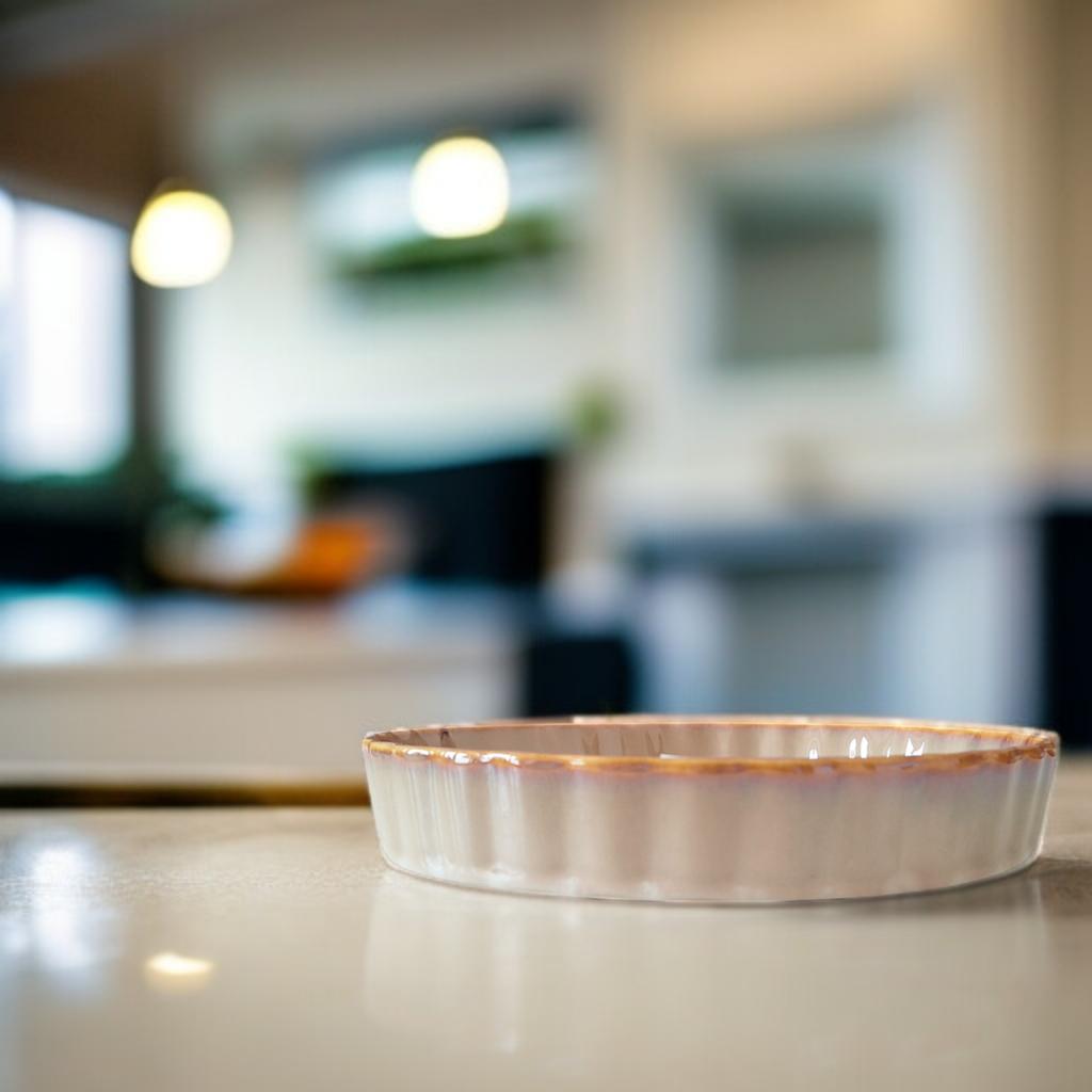 CERAMIC OVEN-SAFE TART PAN 27 cm