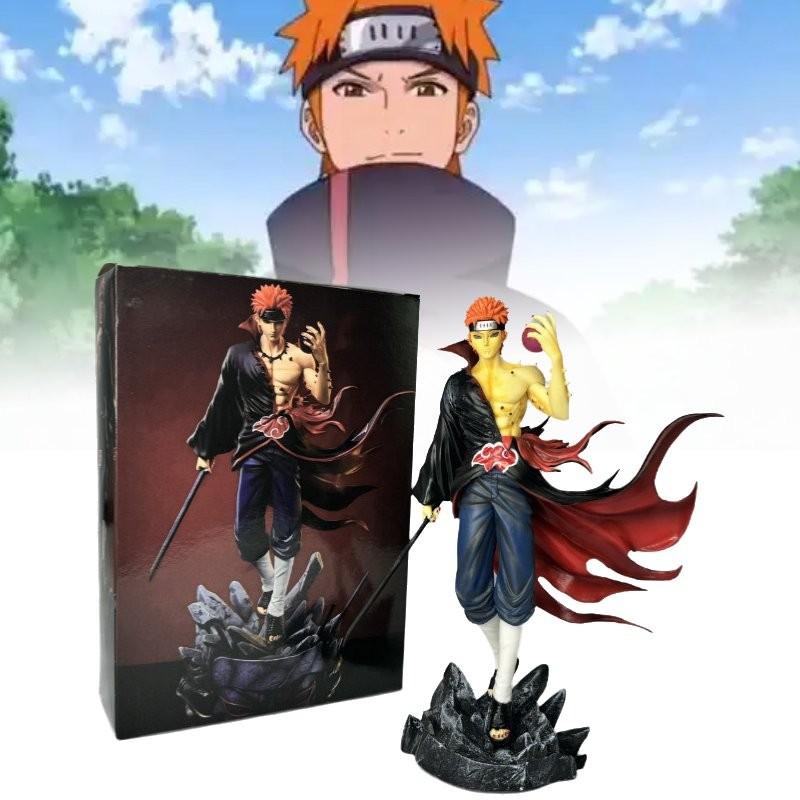 Stunning Naruto Gk Resonance Series Pain Figurine Collectible For Fans 23cm High Quality Pvc
