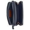 Coach Charter 19 Double Zipper Closure Detachable Shoulder Strap Polished Pebble Leather Shoulder Crossbody Bag Small Men Bags Navy-Blue CP270-DNA