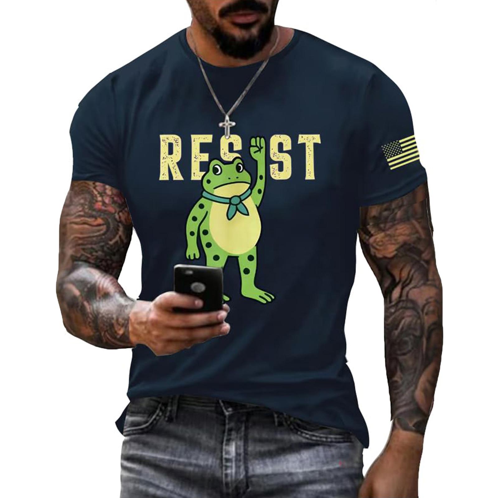 

Мужская футболка Портленд FTogether Strong Мерч Вы можете предотвратить XXXXL тёмно-синий