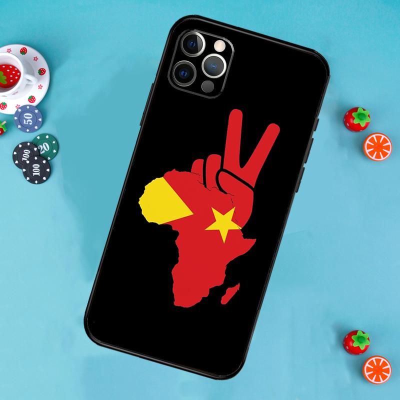 Tigray Flag Phone Case For iPhone 17 Air 14 16 15 11 12 13 Pro Max 12 13 mini 15 16 Plus 16e Cover Funda