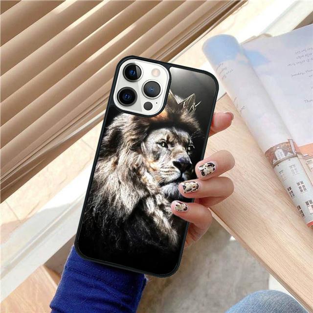 Lion Tiger Animal Cool Coque Shell For iPhone 17 Air 15 16 14 13 12 Pro Max 11 Pro Max Plus Phone Case Cover