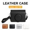 [Film Lab] Instax Mini EVO PU Leather Camera Case Soft Protective Case with Strap CAA39