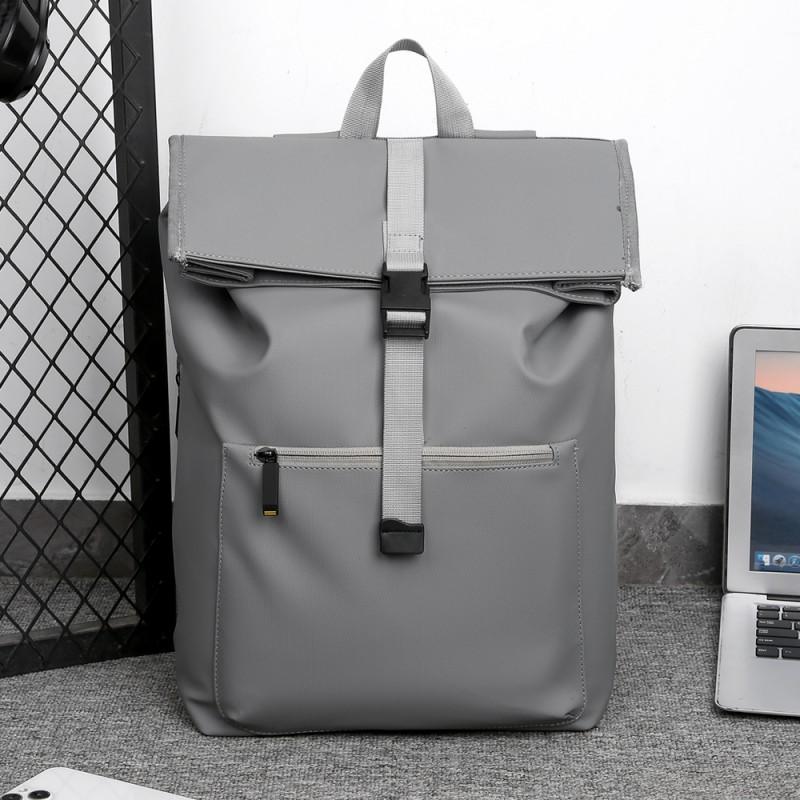 Solid Color Backpack,Students Large Capacity Computer Backpack, College Students SchoolbagIdeal for School,Travel,Outdoor Sports
