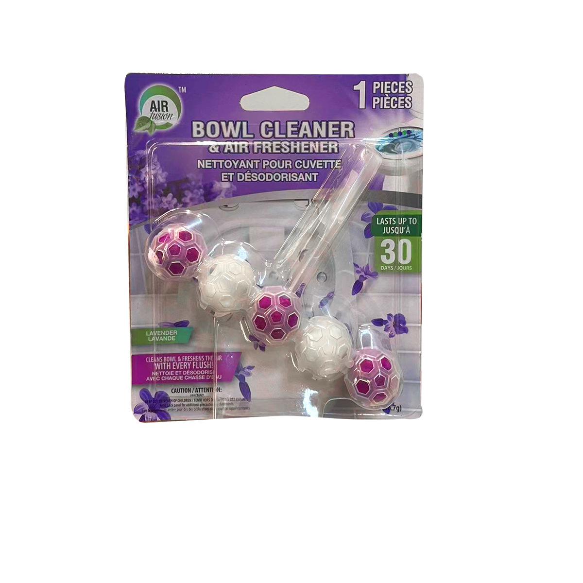 Чистка унитаза Шарик для чистки унитаза Спирт Очиститель унитаза Удаление накипи и дезактивация Синий пузырь для туалета Дезодорирование Ароматерапия 1pc фиолетовый