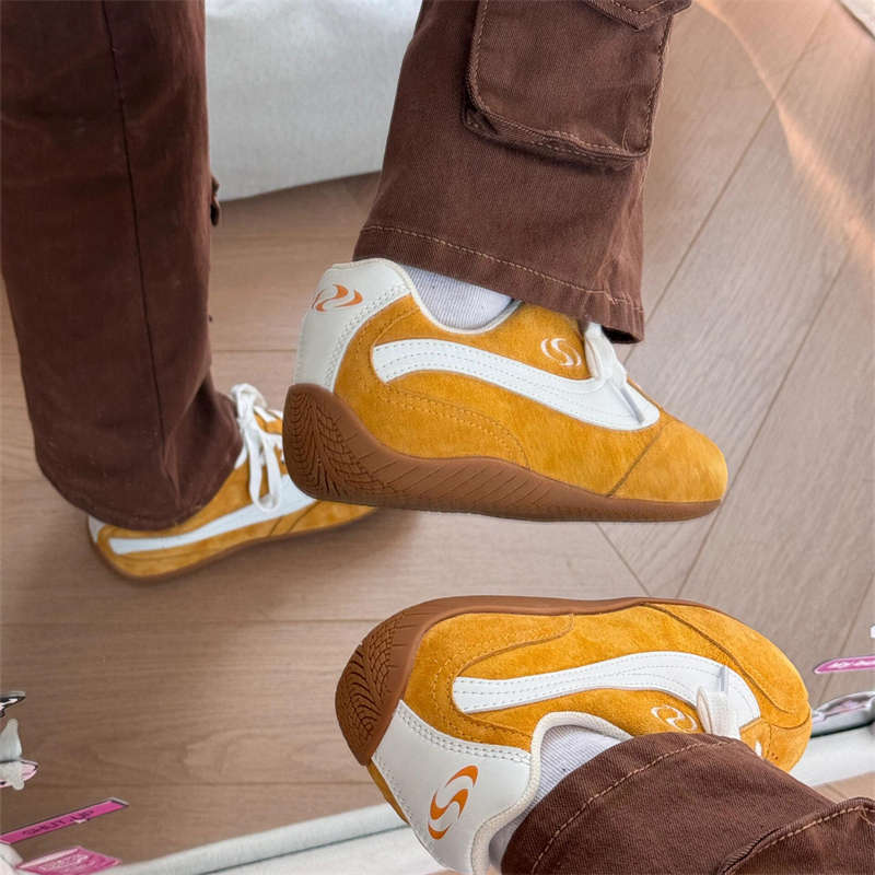 Casual Versatile German Training Shoes Women's New Breathable Comfortable Non-slip Wear-resistant Retro Sports Racing Shoes