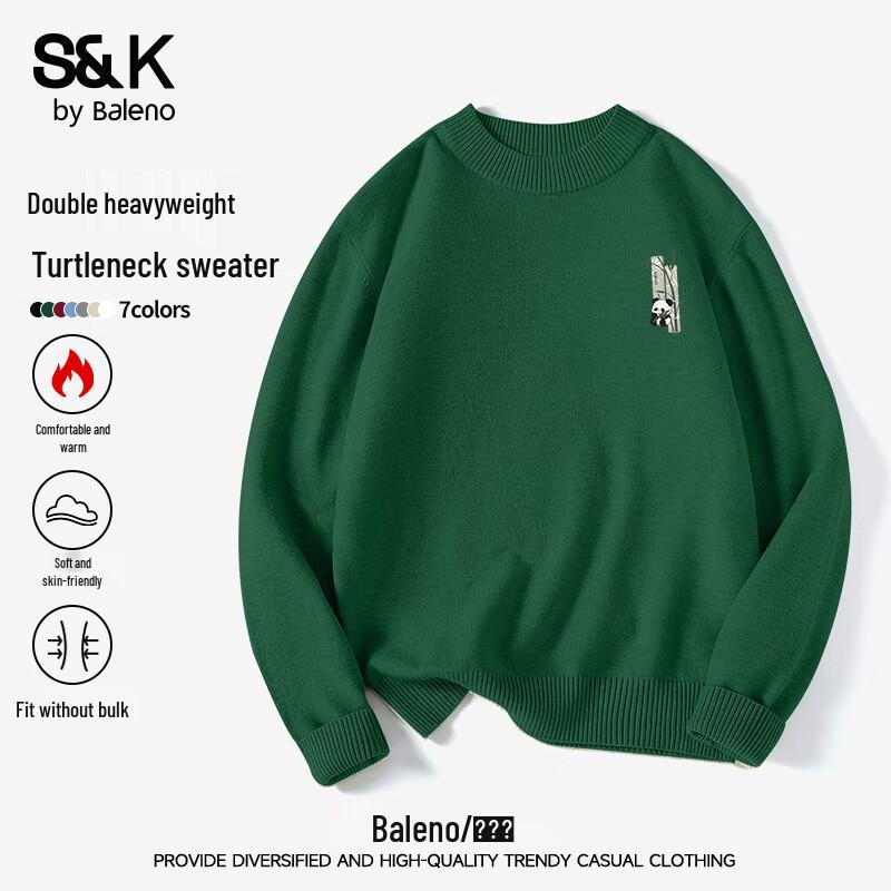

Baleno Men s S&K Series Warm Mock Neck Sweater 3XL