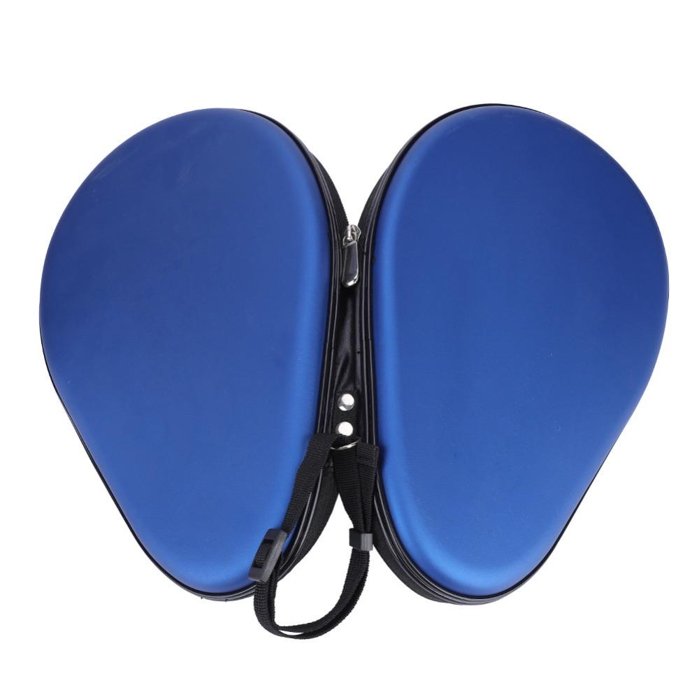 Hard Shell Ping Pong Racket Case Carrying Strap Table Tennis Racket Cover Table Tennis Equipment