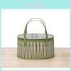 Traditional Bamboo Storage Basket With Handcrafted Design For Kitchen Organization