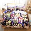 3D Printed Angel Beats Anime Bedding Set for Boys Girls Duvet Cover And Pillowcase Twin Queen King Full Single Double Sizes
