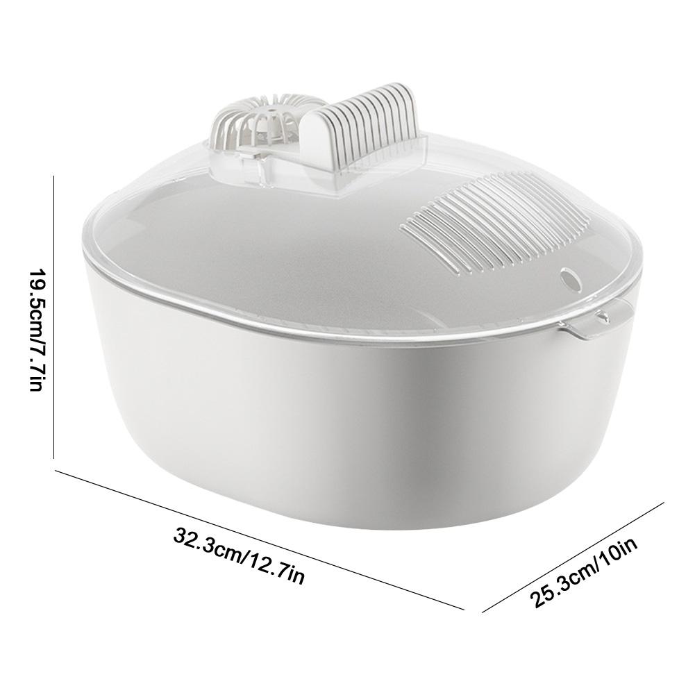 4-in-1 Auftauplatte Hält Lebensmittel Nährstoffreich Geschirr Fleischauftauer Physische Auftauplatte Gefrorenes Fleisch Zirkulierender Auftauer