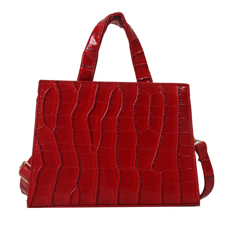 Chic Urban Style Pu Leather Small Shoulder Bag Fashionable For Daily Use