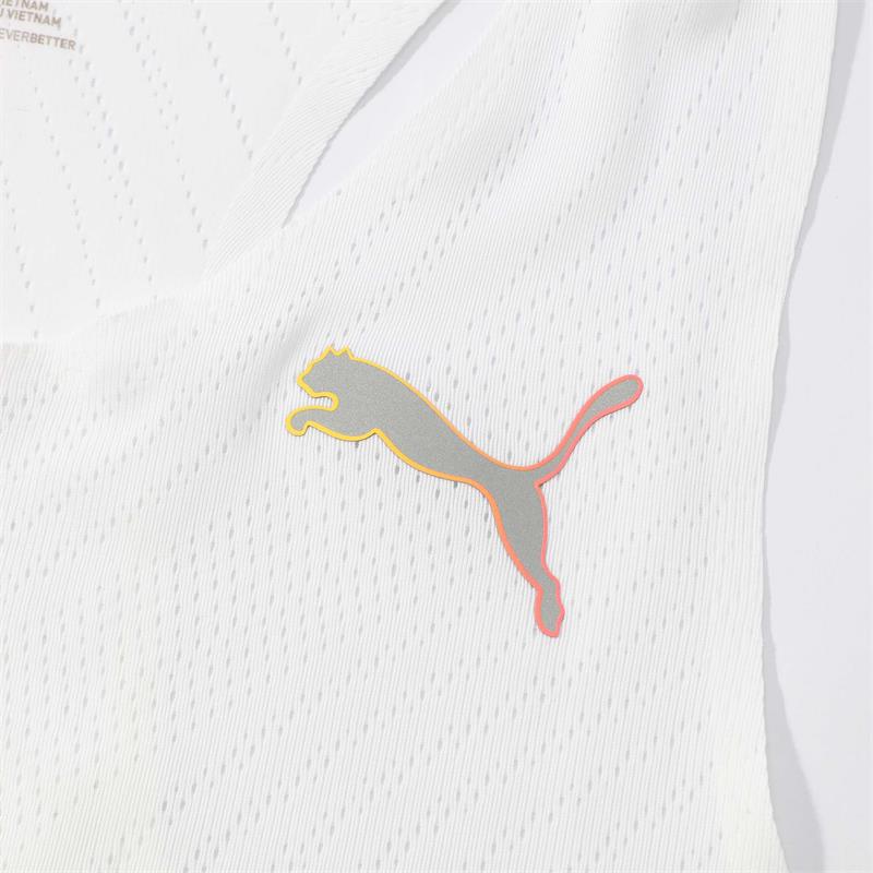 PUMA Fashion Sports Solid Color Brand Logo Vest Men tops White 525455-02