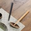 Fujiboeki Octagonal Set of 5 Made of Natural Lucky Charm Item 15418 Chopsticks, 22.5cm, Pairs, Wood, Chopsticks, No.