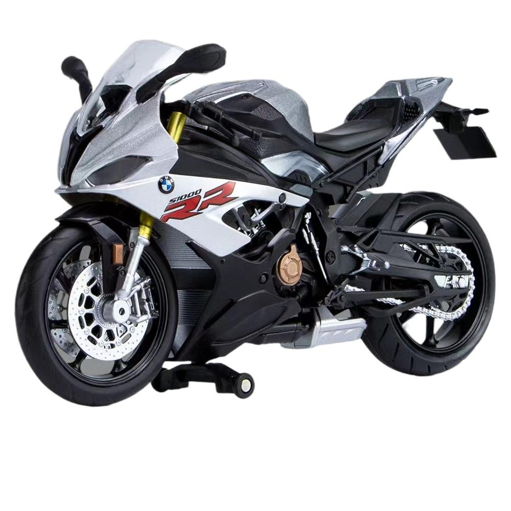 1/12 BMW S1000RR 2021 Die Cast Motorcycle Model Toy Vehicle Collection Autobike Shork-Absorber Off Road Autocycle Toys Car