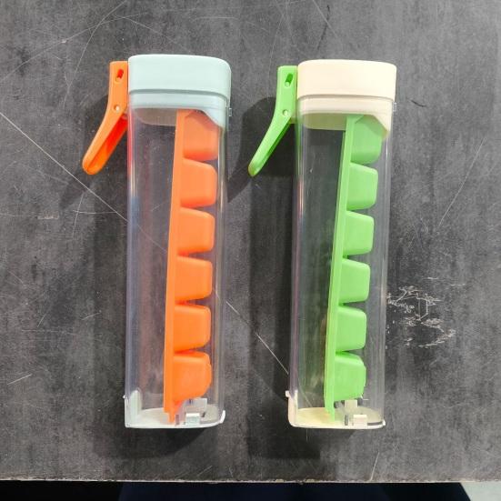 Yousheng Ice Cube Mold Contactless Press Tray Whiskey Cocktail Iced Coffee Easy Hygienic Ice Handling Splash-Free Filling Portable Design Ice