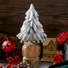 Cedar Flocking Desktop Decoration Christmas Tree Counter Room Decoration Items