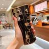 Plating Silicone Bracelet Case For Samsung Galaxy S25 S24 S22 S23 S21 Ultra Plus FE A55 A54 A53 A52 5G Shockproof Armor Covers
