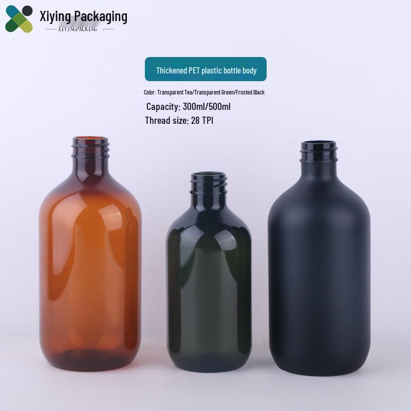 300ml & 500ml Empty Shower Gel & Cosmetic Lotion Refill Bottles