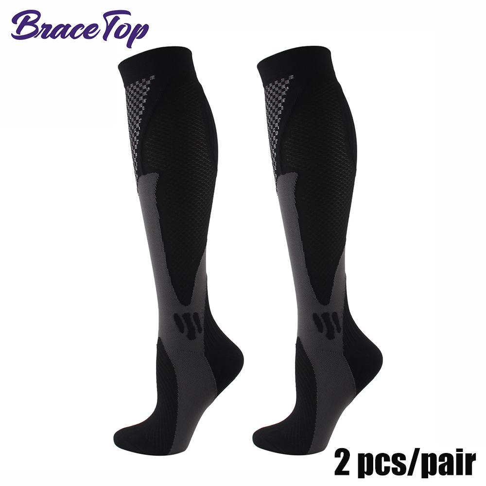 

Bracetop 1 Pair Sports Stockings Compression Golf Sport Socks Medical Nursing Stockings Prevent Varicose Veins Socks Rugby Socks EU 35-41
