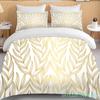 Botanische Bloem Tweepersoons Dekbedovertrek Bed Europese Beddengoedsets Hometextiel Luxe Kussenslopen Slaapkamer Beddengoedsets