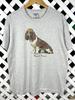 Vintage 2000 Basset Hound Dog Art Graphic Tshirt / Latge