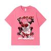 275 GSM Washed T-shirts 100% Cotton Hajime no Ippo V11 Ippo Print Unisex Heavy Cotton T Shirt