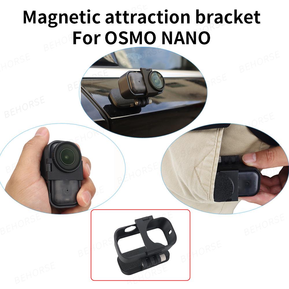 Lens Protective Cap For DJI Osmo Nano Anti-Scratch Silicone Lens Cap Cover Magnetic Mout For DJI Osmo Nano Camera Accessories