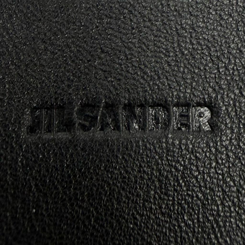 Great JIL SANDER Mobile case GIRO PHONE CASE black leather Women Used
