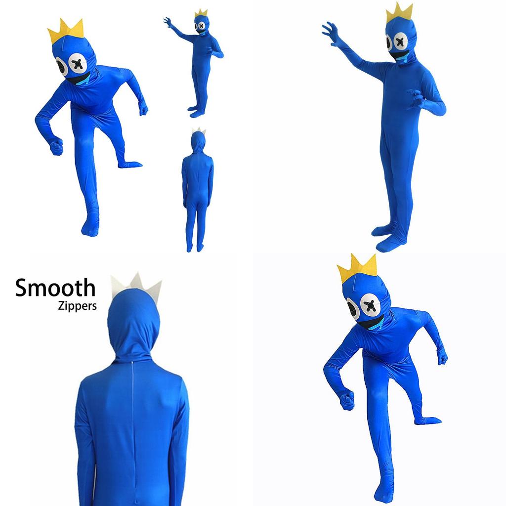 Authentisches Roblox Rainbow Friends Cosplay-Kostüm für Kinder und Erwachsene