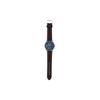 Casio EDIFICE Series Simple Casual Fashion Watch Quartz Movement Leather Strap Japanese and Korean Watch Men's Watch Blue Dial EFR-S565L-2AVUDF