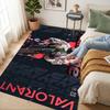 Custom Name Valorant Skin Living Room Non-Slip Area Rug Soft Carpet for Bedroom Game Playroom Sofa Office Home Decor Doormat Christmas Gift