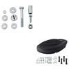 Replacement Mulch Cover for Lawn Tractors Stainless Steel Assembly Replace 954040501 960710005 583207101