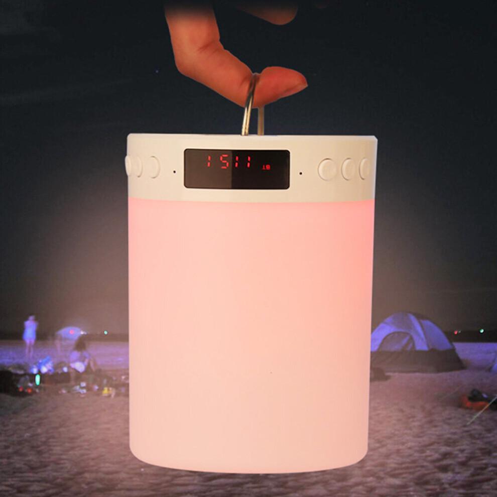 Bluetooth-Lautsprecher Dimmbares LED-Touch-Nachtlicht Mit Wecker