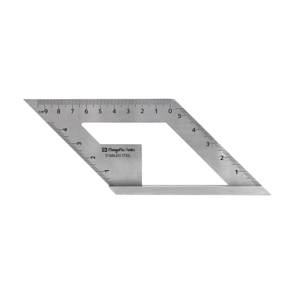 Niigata Seiki SK Stainless Steel Stop Ruler with Graduations ASQ-177SSW