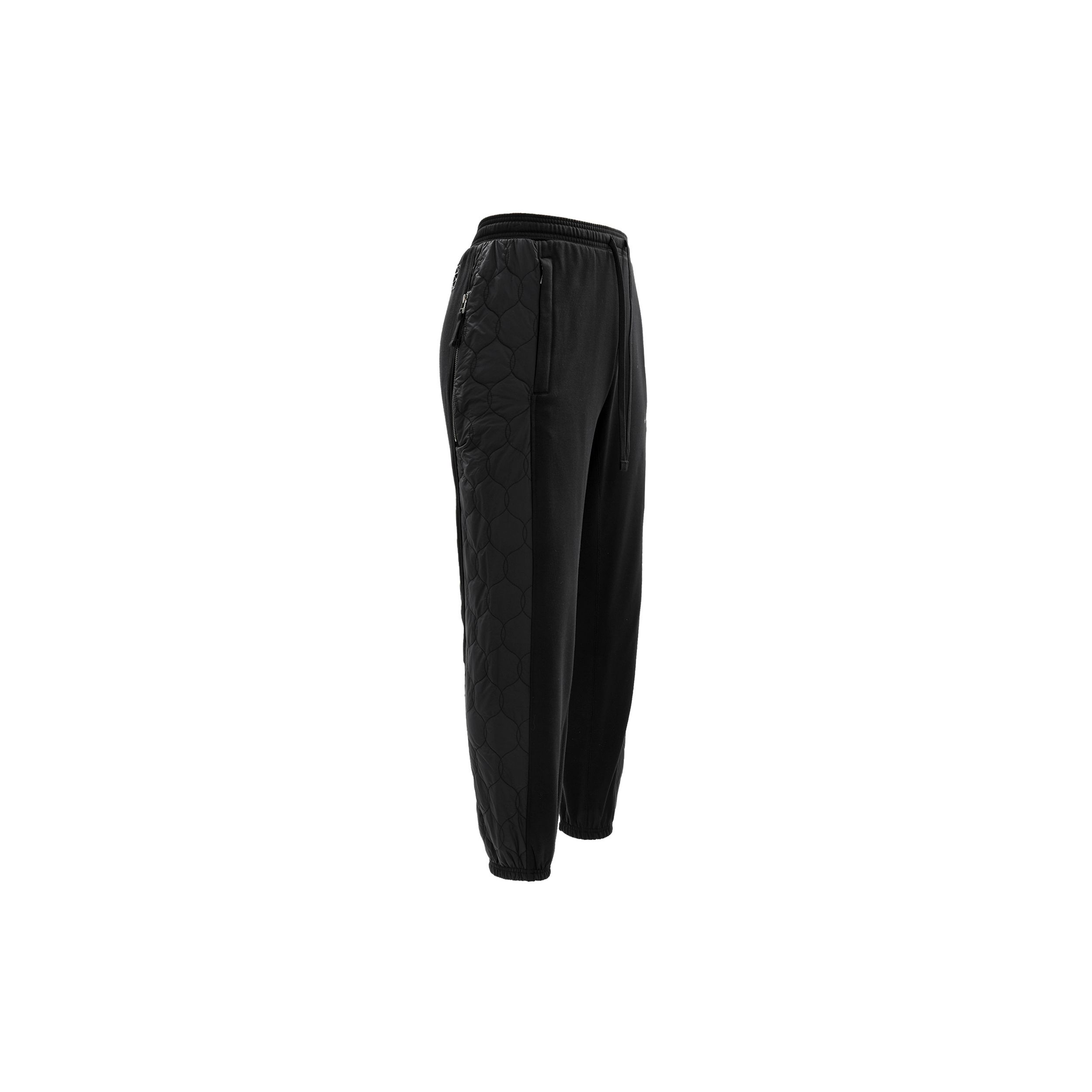 Nike Standard Issue Solid Color Quick-Dry Fleece Panel Casual Tapered Knit Sports Pants Men Bottoms Black FN2671010 XXXL