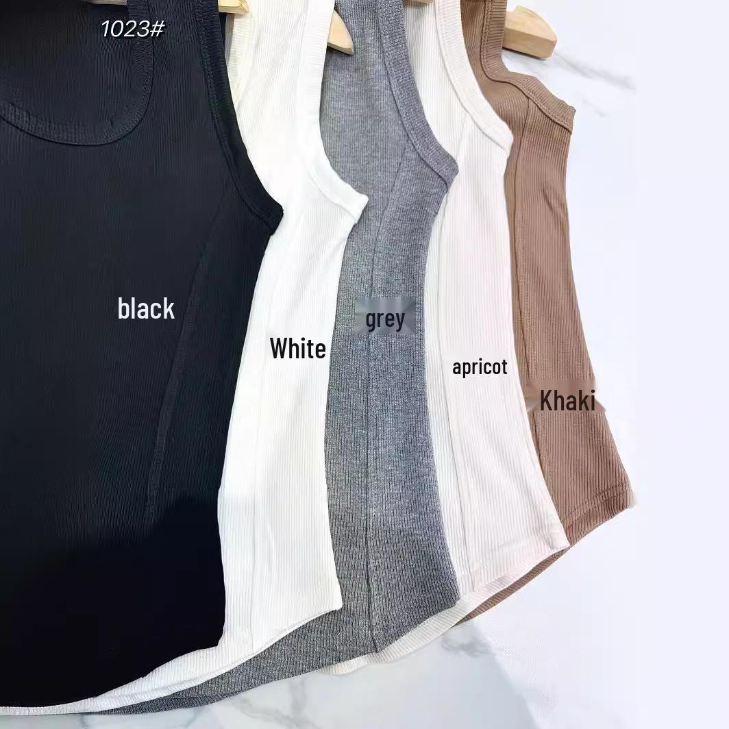 

Модный женский приталенный жилет без рукавов с косточками для поддержки и широкими плечами One Size (fits 70-130 jin) хаки