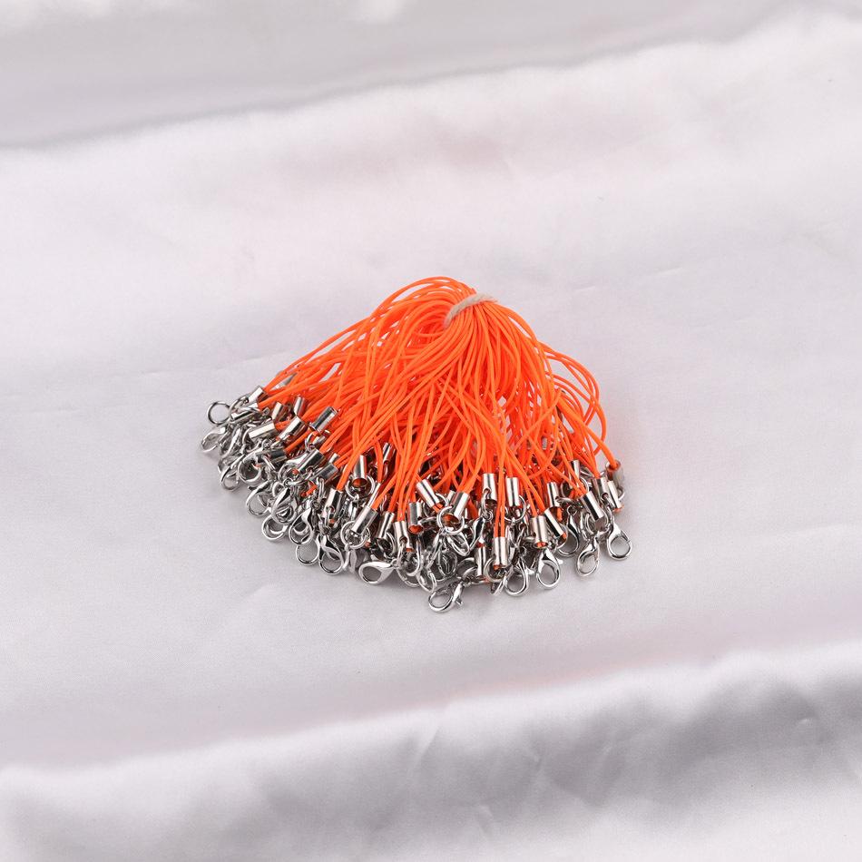 Multicolor Lobster Clasp Mobile Phone Lanyard - DIY Handmade Rope for Jewelry Accessories