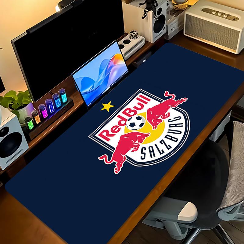 FC Red Bull Salzburg Print Cushion Non-slip Laptop Tablet Big Mousepad XXL Mat Mini PC Playmat With Lock edge