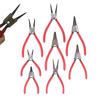 1Pcs Hand Tool 5/6/7 Inch Internal External Pliers Retaining Clip Carbon Steel Multifunctional Snap Ring Circlip Pliers