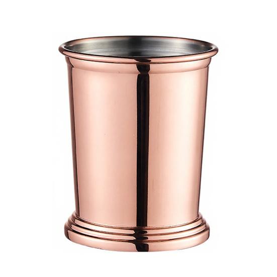 Whiskey Glass Julep Cups Copper Plated Wine Glasses 350ml Hammered Texture Metal Cocktail Glass Rust Resistant Barware for Party Bar Home Restaurant